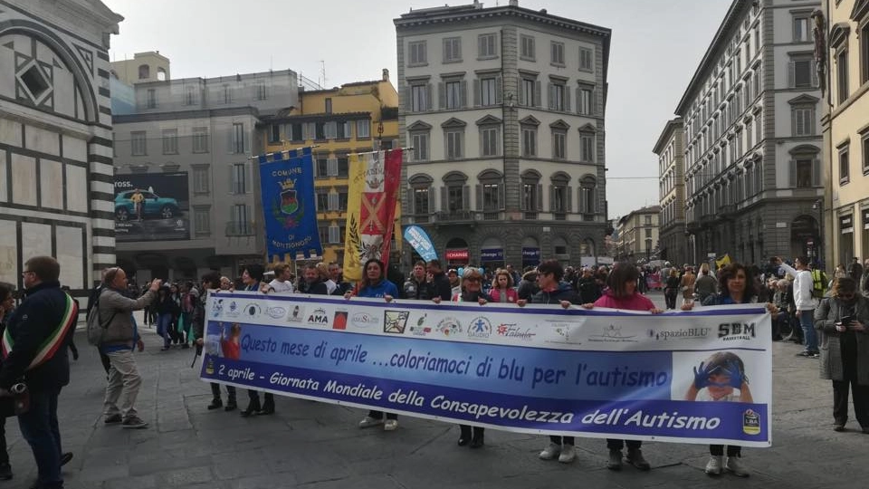 Un momento della manifestazione (Foto del sindaco di S. Croce sull'Arno Deidda)