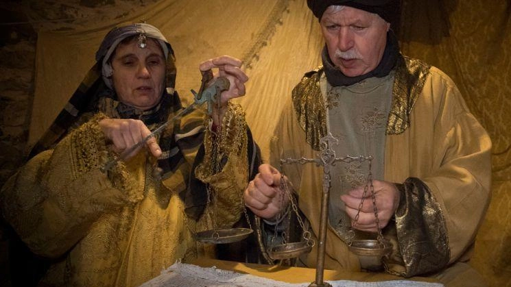 I figuranti del Presepe Vivente in visita a Roma dal Papa I figuranti del Presepe Vivente in visita a Roma dal Papa