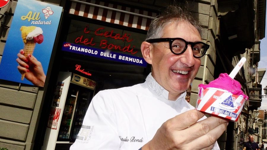 Vetulio Bondi, uno dei maestri del gelato fiorentino (New Press Photo)