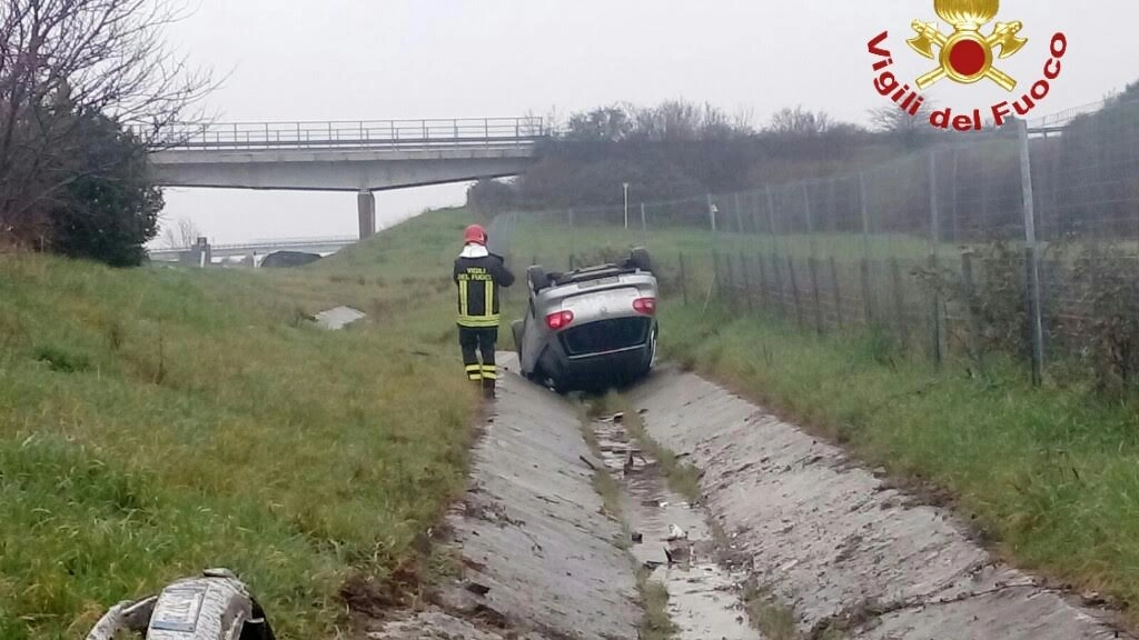 Incidente sull'autostrada A12 a Rosignano