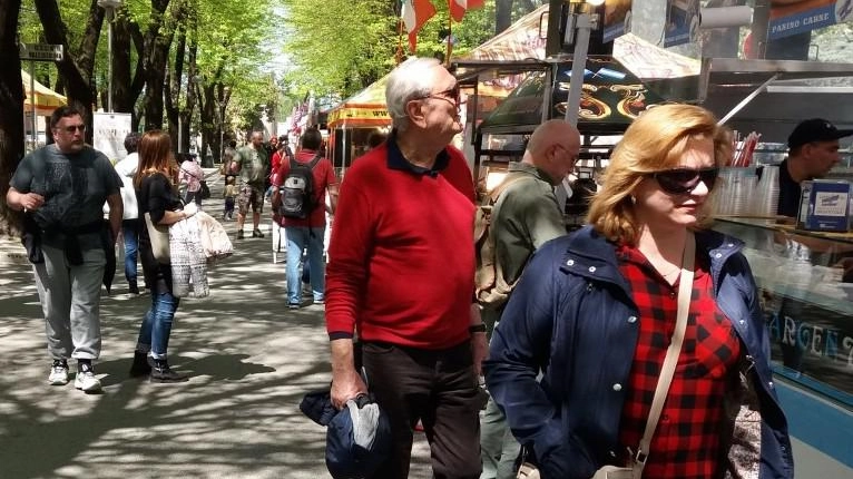 Street Food: il pranzo è servito  Porta Fiorentina ospita gli stand  La città torna capitale del gusto