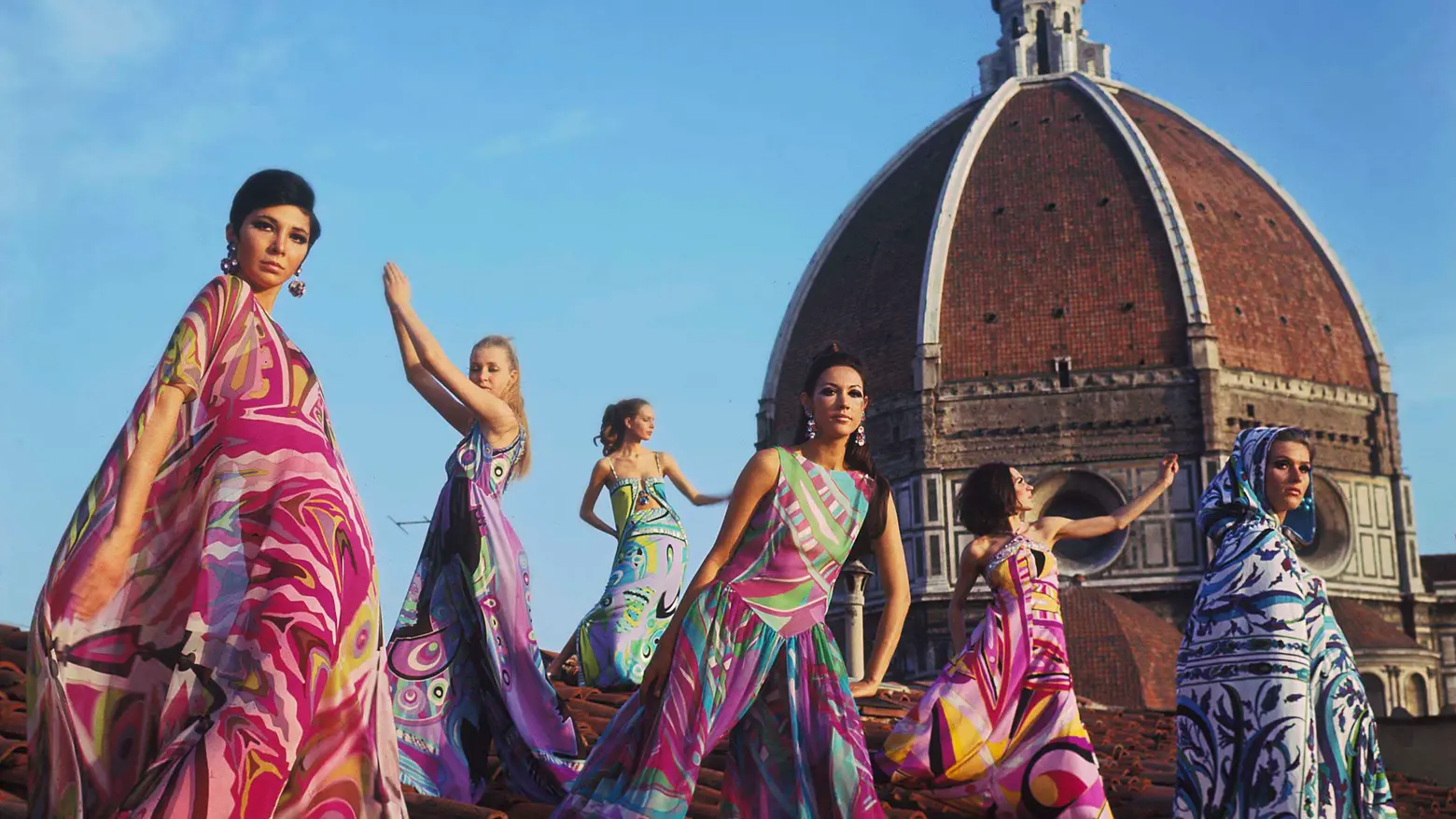 Una passata sfilata di Emilio Pucci a Firenze (credits: © Emilio Pucci Archive, Florence)