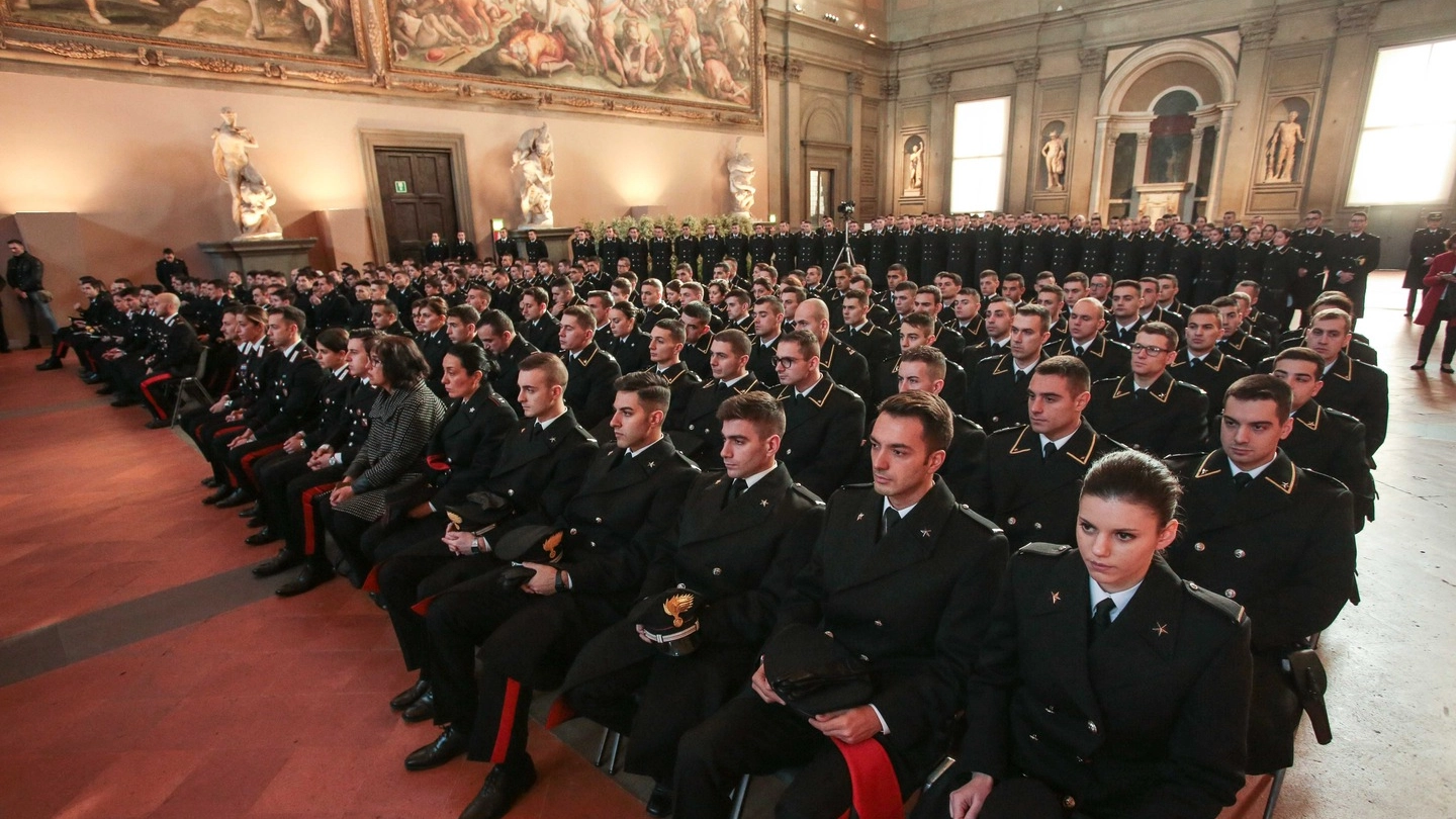 La cerimonia in Palazzo Vecchio (New Press Photo)