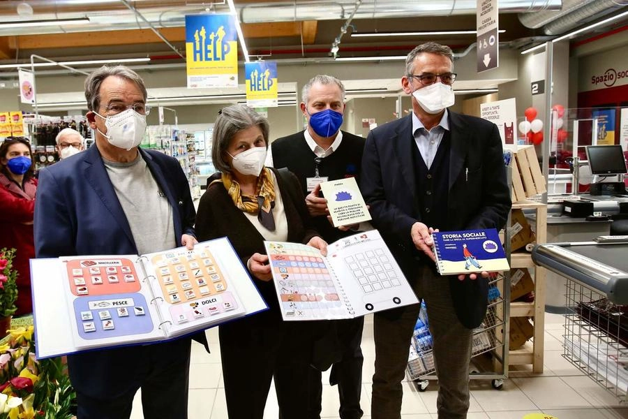 Nuovo negozio Coop a Firenze (foto Marco Mori/New Press Photo)