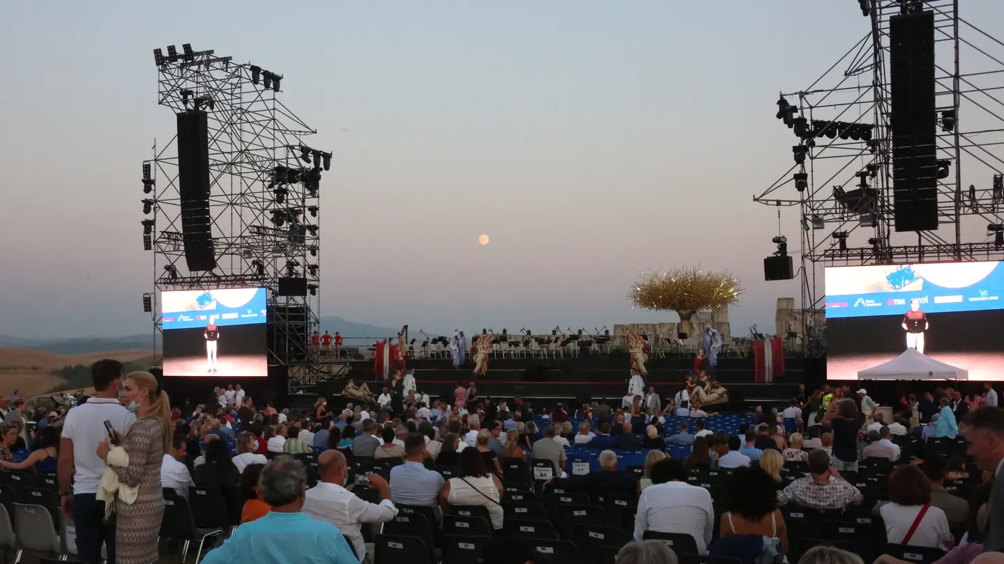 Il teatro del Silenzio a Lajatico Il teatro del Silenzio a Lajatico