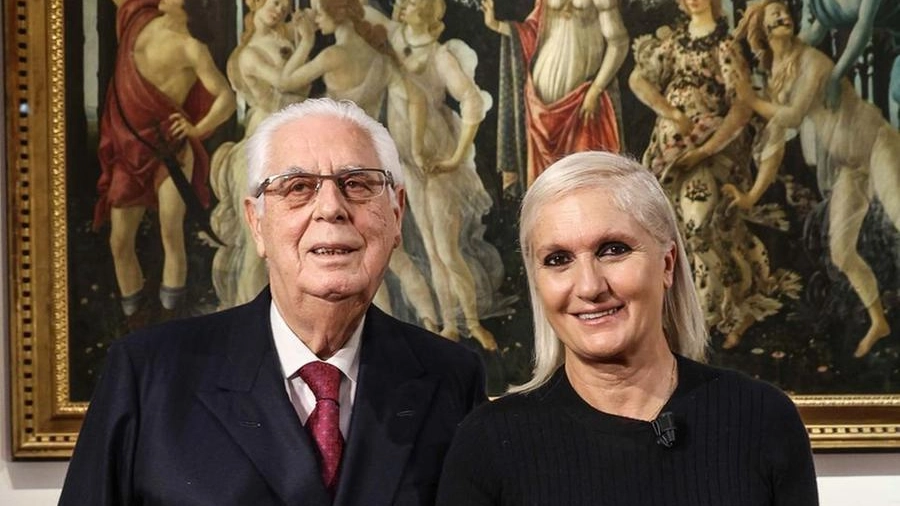 Maurizio Bigazzi e Maria Grazia Chiuri (Gianluca Moggi/New Press Photo)