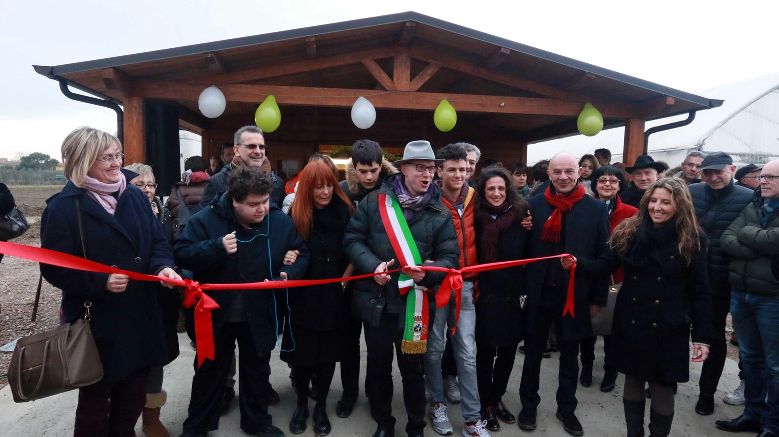 Inaugurazione della casetta di Ventignano a Fucecchio