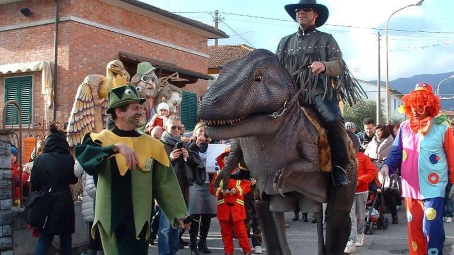 Il tirannosauro, una delle maschere più seguite dai bambini