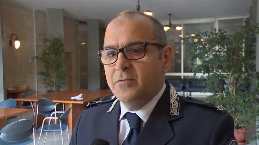 Il comandante della polizia municipale di Firenze Giacomo Tinella 