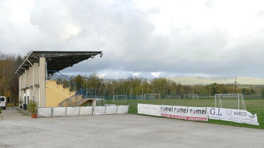 Il campo della scuola calcio Arno Castiglioni Laterina (Foto Cristini)