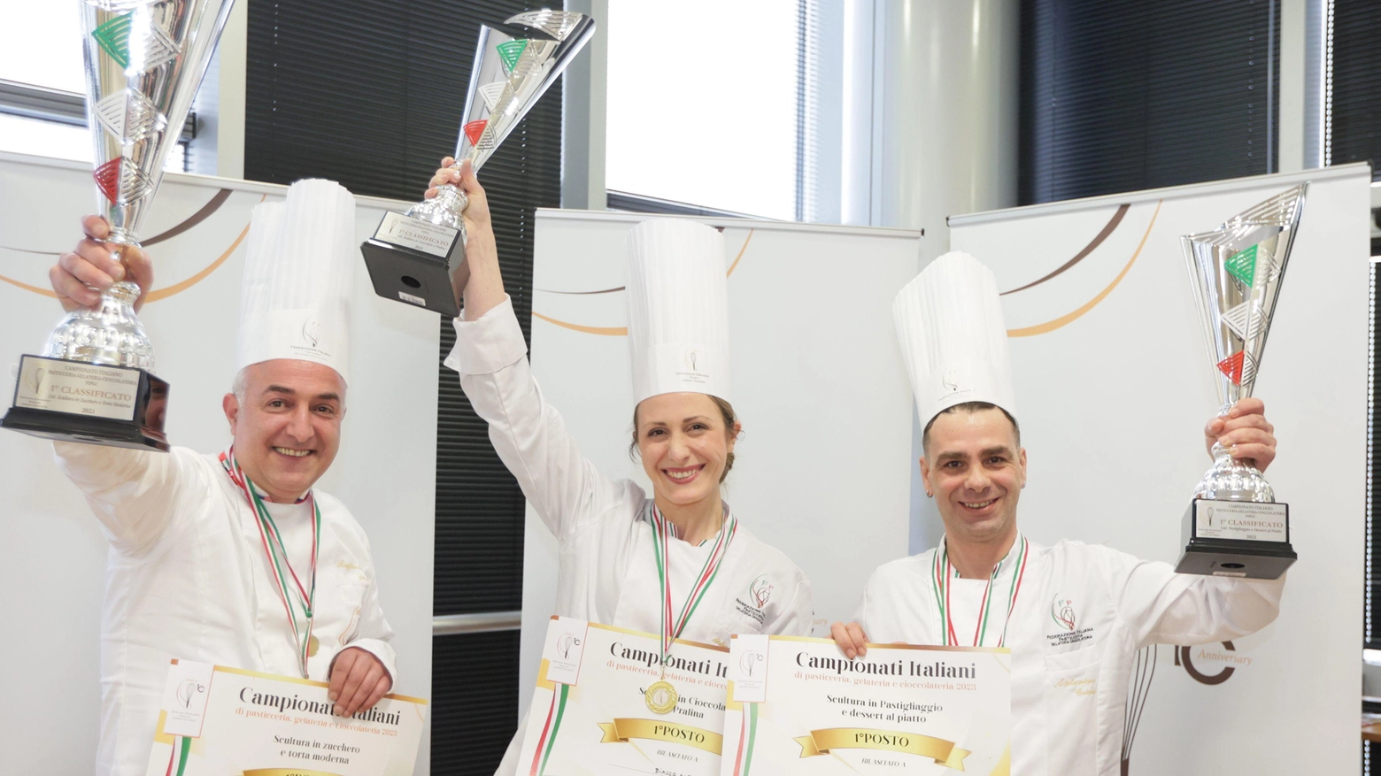 Premio: un podio di tutta dolcezza I tre migliori pasticcieri d’Italia Premio: un podio di tutta dolcezza I tre migliori pasticcieri d’Italia
