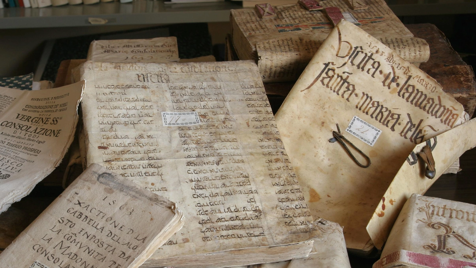 Il ricco Archivio  del Comune  sarà digitalizzato