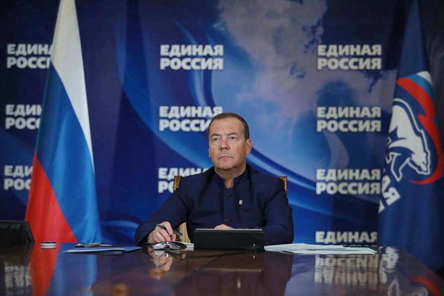 Dmitry Medvedev (foto Ansa)