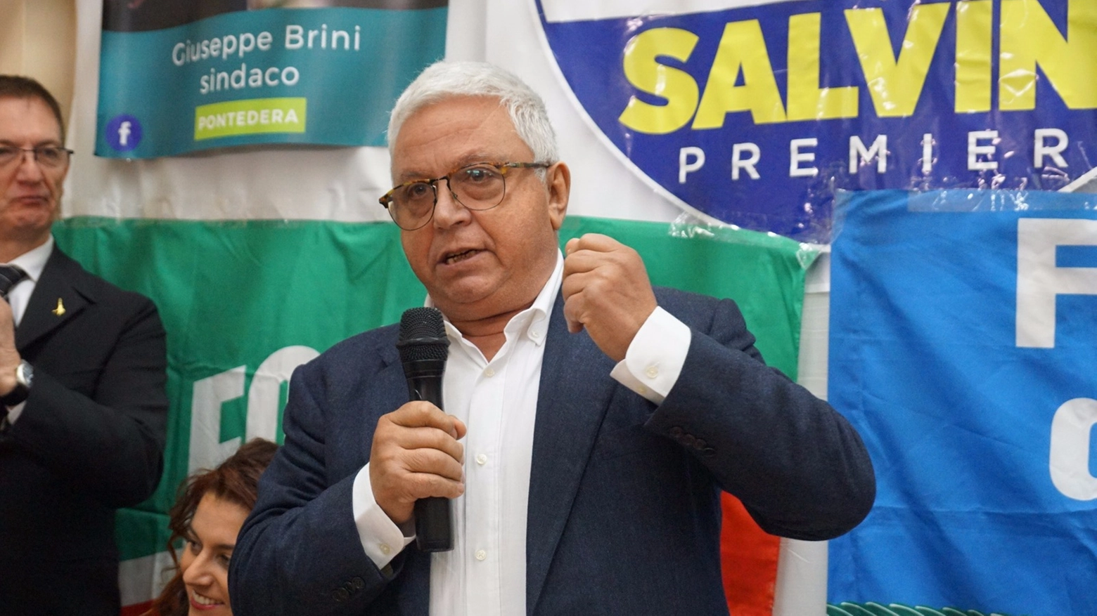 Giuseppe Brini, candidato sindaco a Pontedera