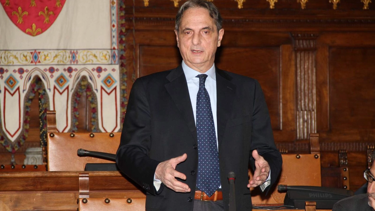 L'ex sindaco Roberto Cenni (foto Sproviero/Attalmi)