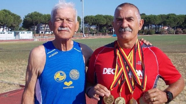 Fantoni, della società Atletica Uisp Marina di Carrara, allenatore di Giorgio Brizzi