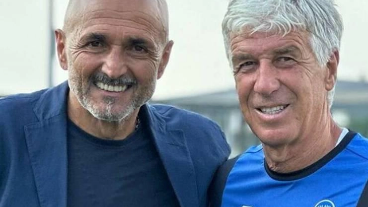 Spalletti guarda che Dea. A Zingonia la visita del Ct Spalletti guarda che Dea. A Zingonia la visita del Ct