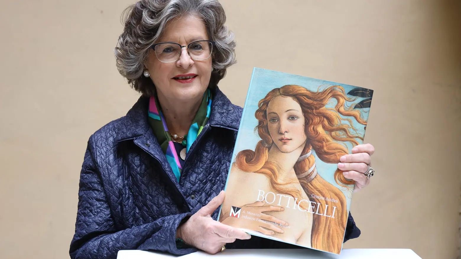 L’autrice, Cristina Acidini e il Volume d'arte Botticelli