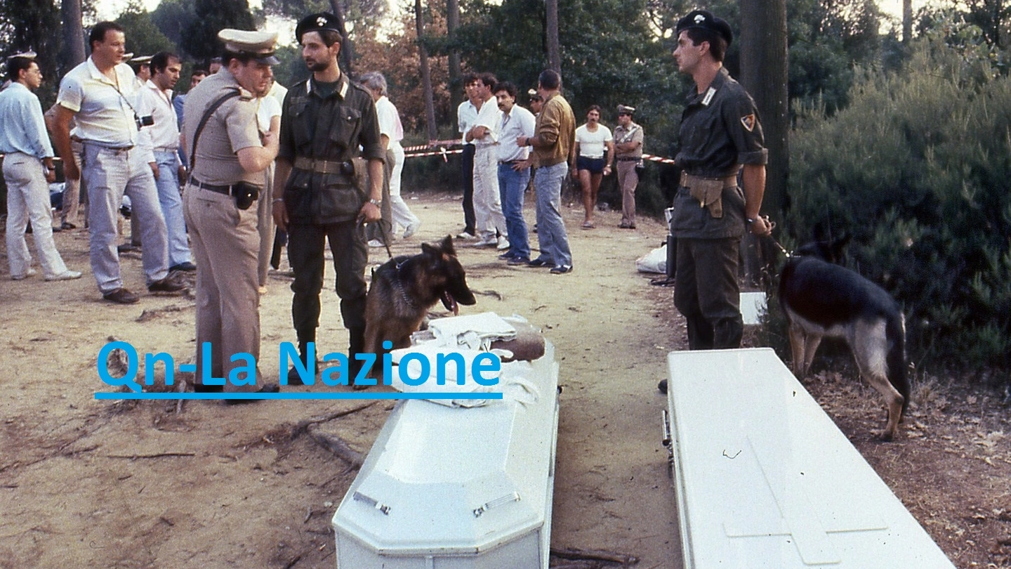 1985, delitto degli Scopeti (foto Archivio New Press Photo)