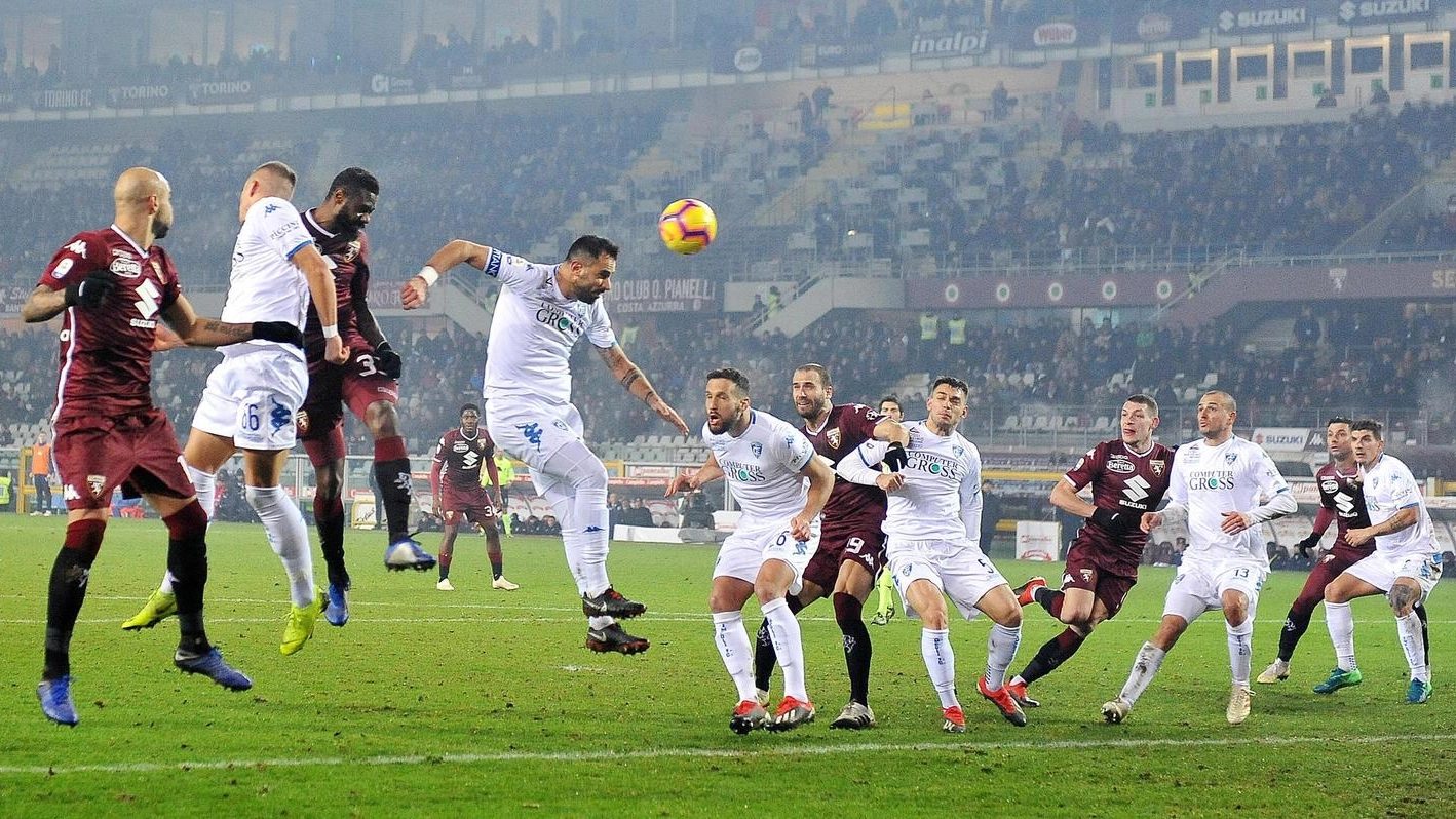 Il primo gol del Torino, realizzato da N'Koulou