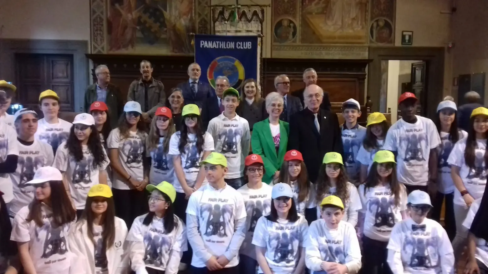 La cerimonia di premiazione