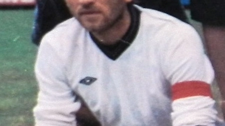 L'ex capitano delle Aquile Sergio Borgo ritratto nello storico campionato 1985-86 in C2