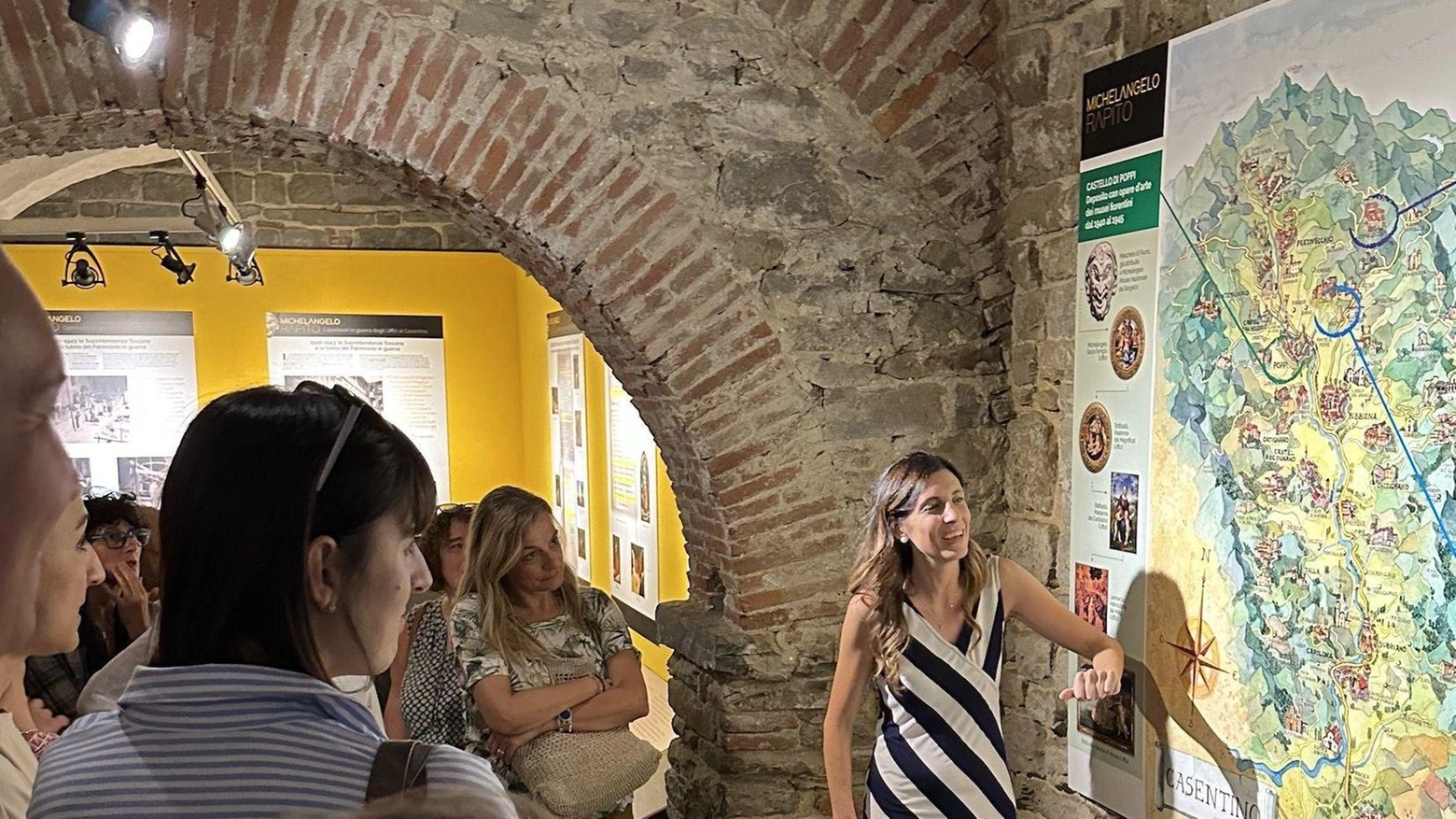 Italiani e stranieri, famiglie e studenti, appassionati e curiosi hanno ammirato le opere d’arte