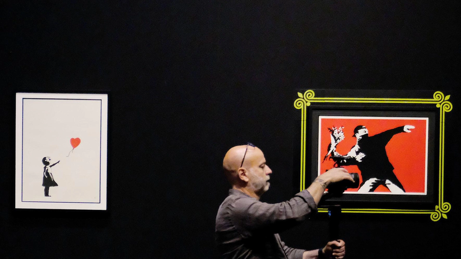 Banksy, la mostra di Ialuna  ’Avvicina i giovani all’arte’