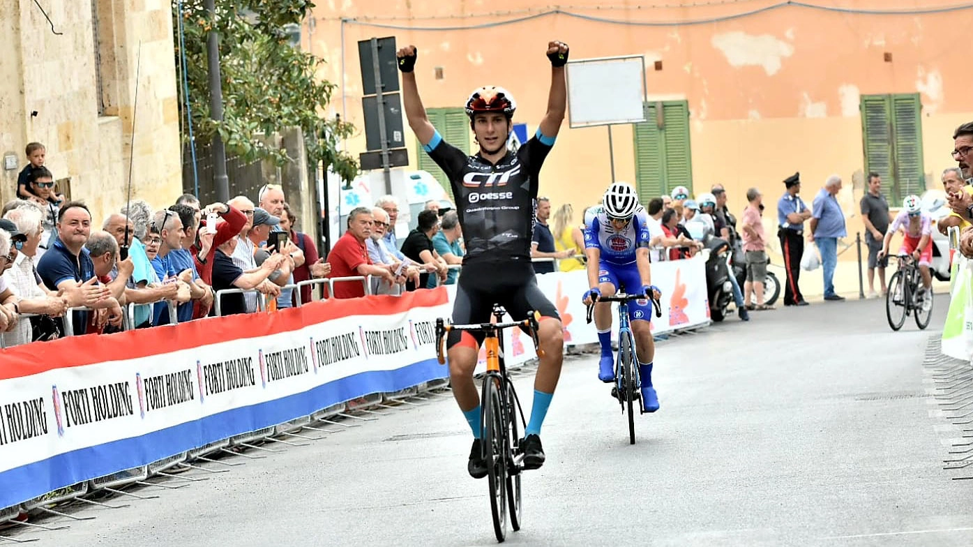La vittoria a Lari di Nicolò Buratti nel 2022