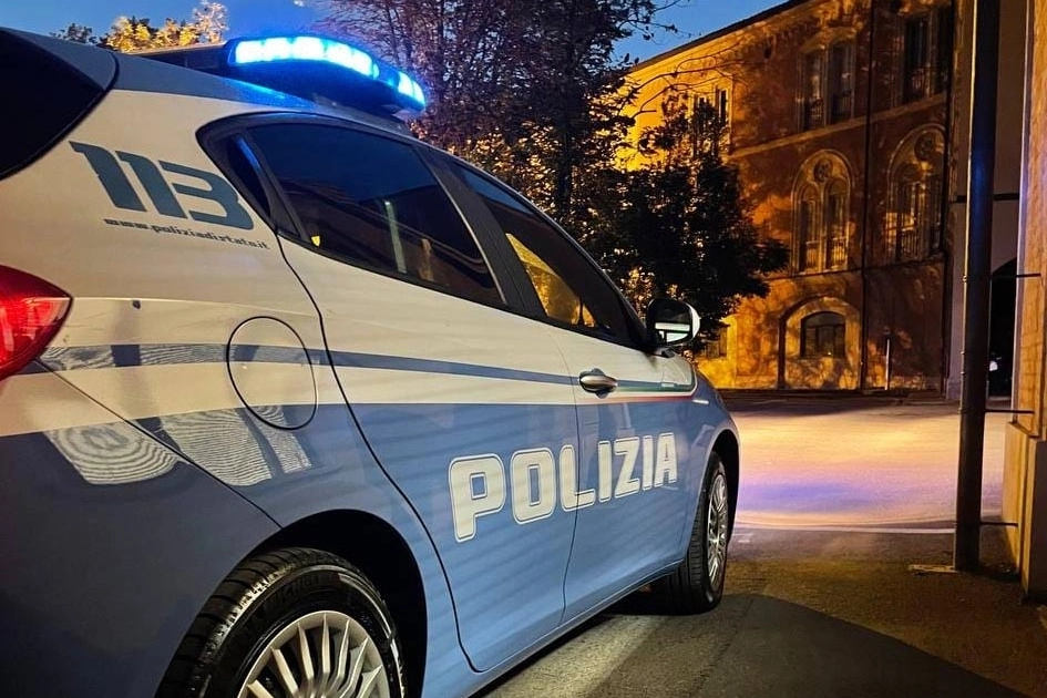 Intervento della polizia