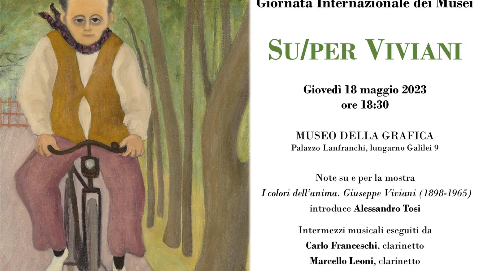 La locandina dell'evento La locandina dell'evento