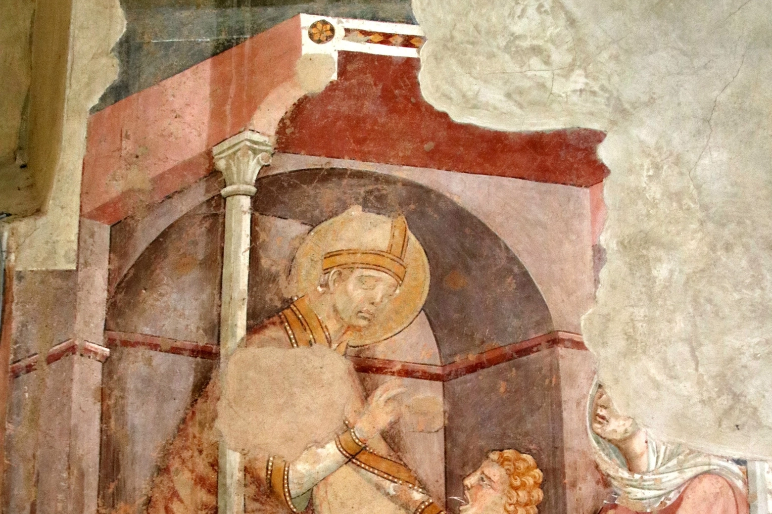 L'affresco nella chiesa di Serravalle Pistoiese 