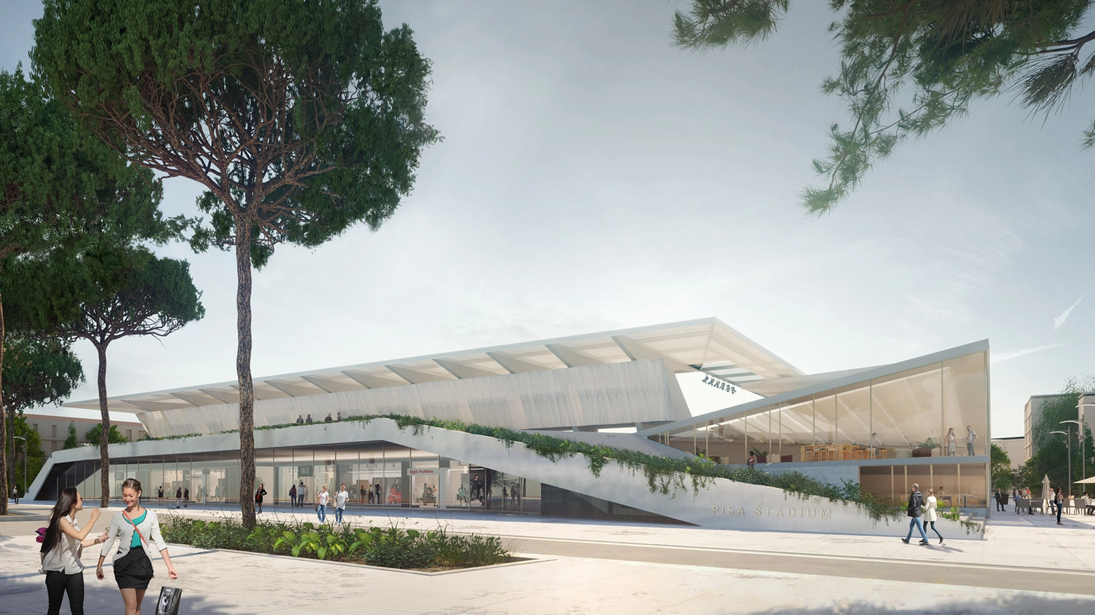 La nuova Arena nel progetto dello studio Iotti-Pavarani