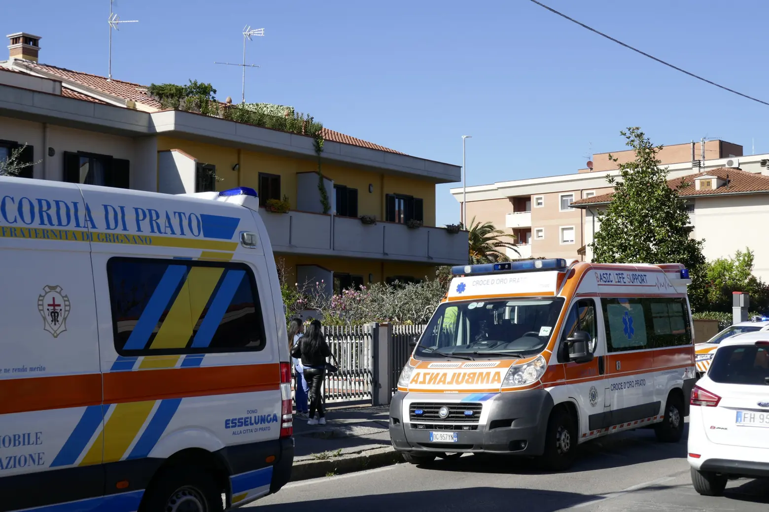 Il luogo della tragedia (foto Attalmi)