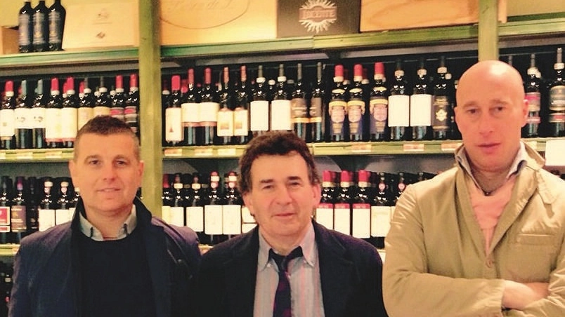  Da sinistra, Massimiliano Merildi, Mauro Matteini e Daniele Melani della società Universo