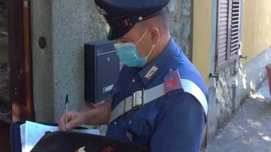 Carabinieri in azione a Castel del Piano