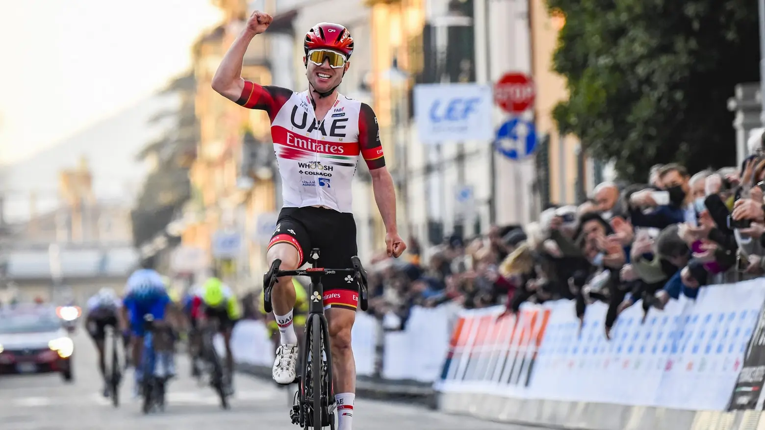La vittoria dello svizzero Marc Hirschi nel 2022 La vittoria dello svizzero Marc Hirschi nel 2022