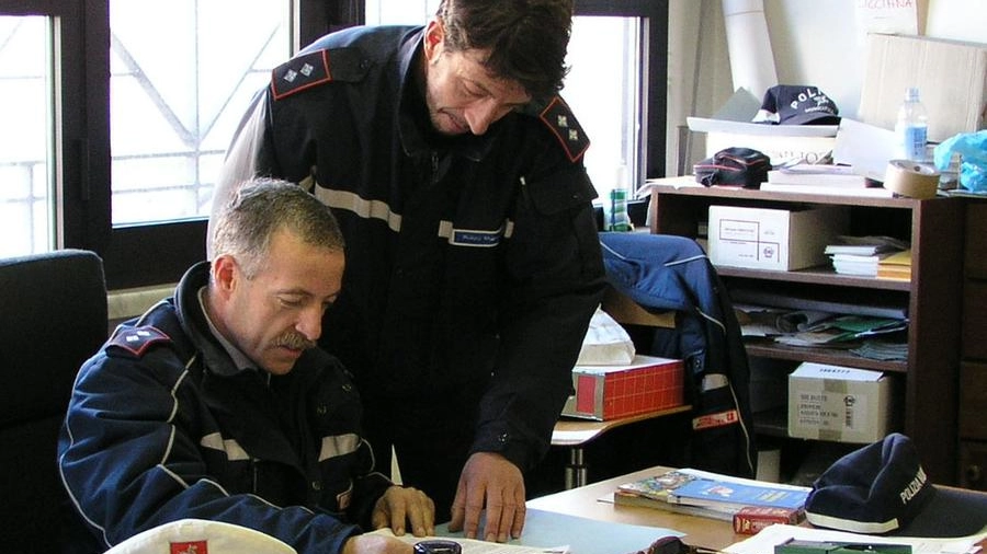 Il comando della polizia municipale di Villafranca