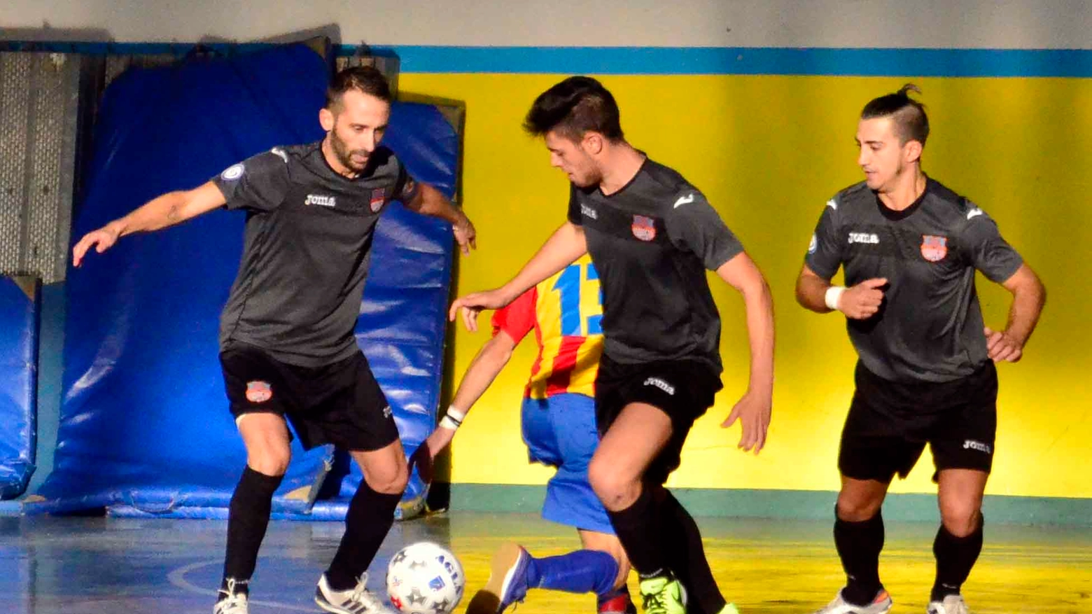 Futsal Pistoia: Roselli, Chiappelli e Di Lauro in azione
