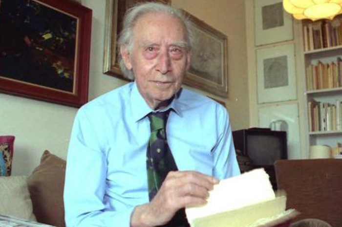 Il poeta Mario Luzi