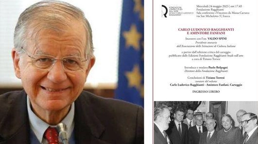 Incontro con Valdo Spini per parlare del legame tra Ragghianti e Fanfani Incontro con Valdo Spini per parlare del legame tra Ragghianti e Fanfani