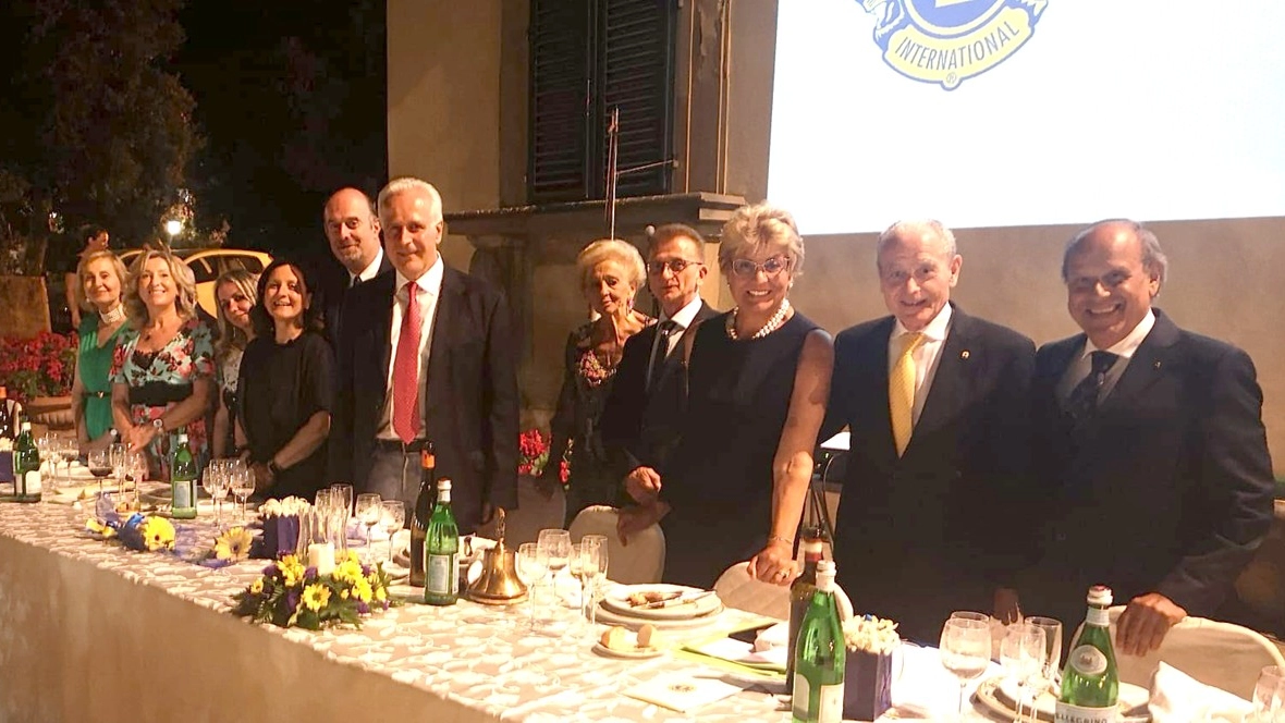 I rappresentanti delle Istituzioni amministrative al Lions Firenze