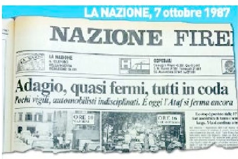 La Nazione del 7 ottobre 1987