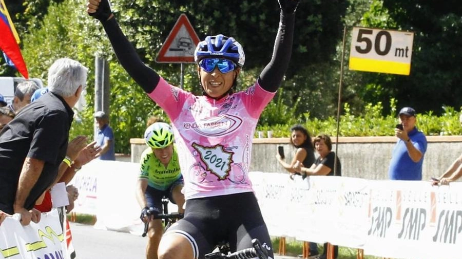 La vincitrice del Giro della Toscana nel 2021