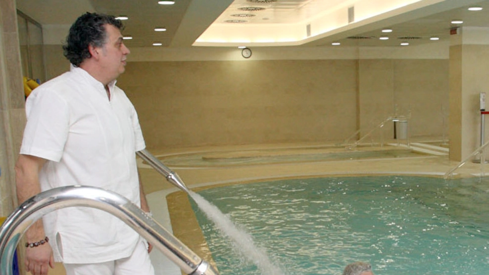 La piscina allo stabilimento Redi (Foto Goiorani)