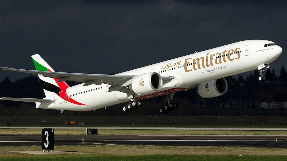 Un volo Emirates