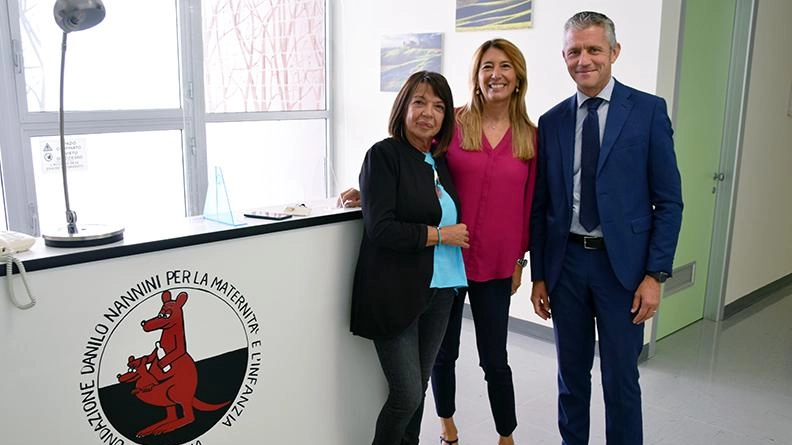L’assessore Papi fa visita alla casa accoglienza per mamme L’assessore Papi fa visita alla casa accoglienza per mamme