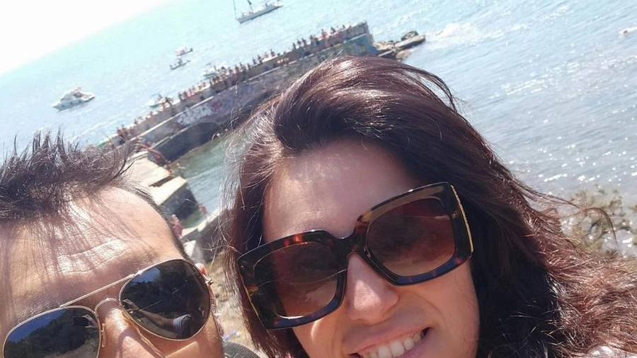 Emanuele Corucci ed Eleonora Franchi in un momento felice (foto da Facebook)