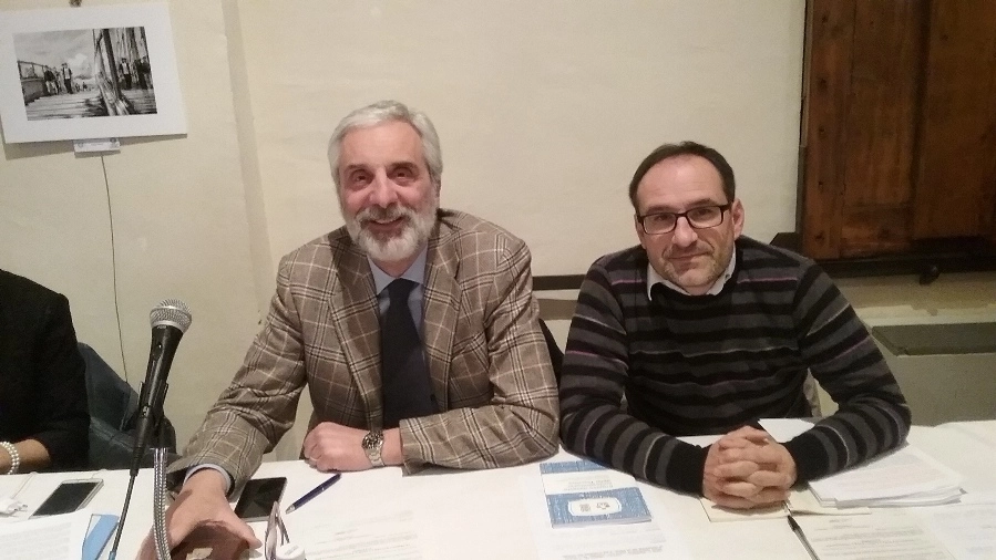 Paolo Ricci e Fabio Camiciottoli di "Avanti Montevarchi"