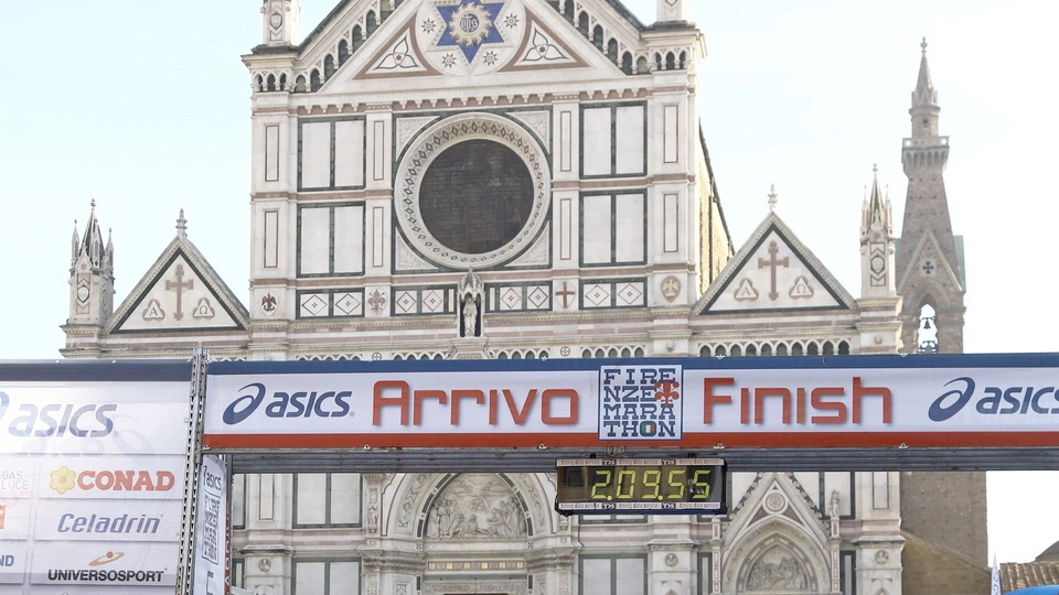 Primo classificato Firenze Marathon 2015 (Foto Germogli)
